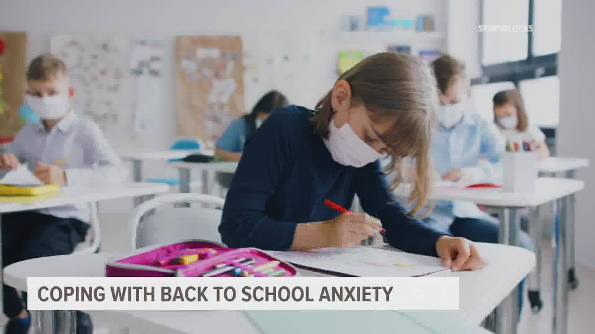 Helping your kids cope with back-to-school anxiety